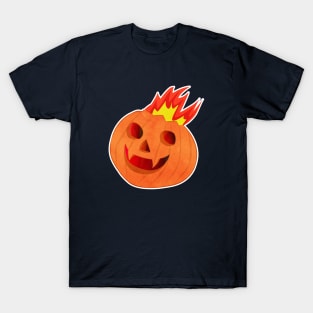 Jack O'Lantern is on Fire T-Shirt